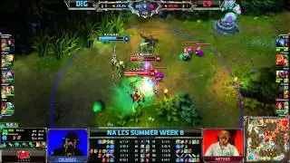 Dignitas (DIG) vs Cloud 9 (C9) || NA LCS Summer 2013 W8D1 || Full Game HD