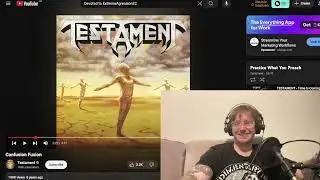 Testament - Confusion Fusion REACTION & First Listen