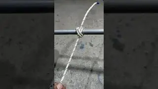 how to tie this hitch knot #shorts