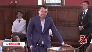 Land appropriation in South Africa Charlie Kirk vs Oxford student
