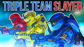Triple Team Slayer Ft. Pingy and Spliced - Halo 5 Guardians