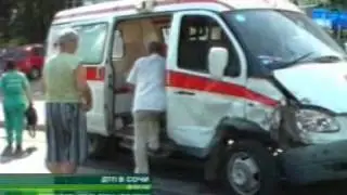 13 08 10 НТК ДТП на Светлане скорая и уаз