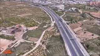 RUTA PEDALEO RIBA-ROJA DEL TÚRIA  -  DESDE  EL  AIRE