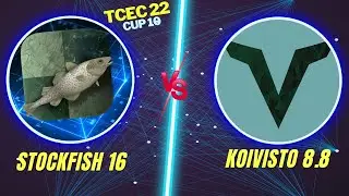 Stockfish 16 vs New Koivisto 8.8 || Hard Battle || TCEC Season 22 | Cup 10