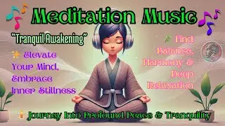 Tranquil Awakening/  Meditation Music
