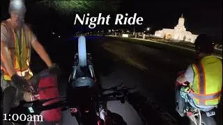 Talaria x3 Night Ride W/ Mini Bike!