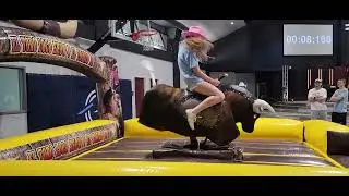 the best cowgirls mechanical bull riding competition