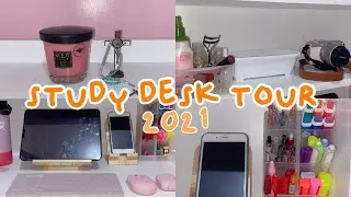 💻 study desk tour 2021 📚 | joy quizon