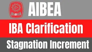 IBA clarification on Stagnation Increment 2021 | Updated News on Stagnation Increment 2021 Hindi