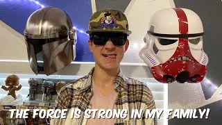 Room Tour!! Ultimate Father And Son Star Wars Collection!