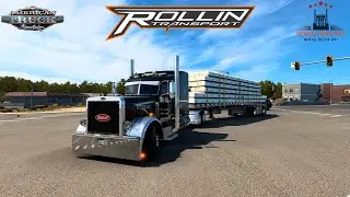 The Best Truck On The Market? - The Rollins 389 with Half Fast Gaming's Flatbed Trailer | ATS 1.43