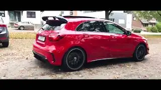 AMG Race Start / Launch Control Mercedes A45 AMG Slow Motion / Zeitlupe