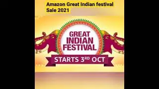 Amazon Great Indian Festival Sale 2021 #shorts