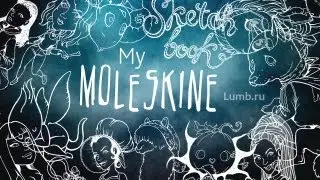Мой молескин ♥ Moleskine sketchbook
