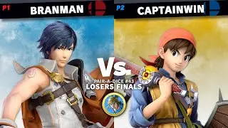 Pair A Dice #43 / Branman (Chrom) Vs. CaptainWin (Hero, ?) (Losers Finals)
