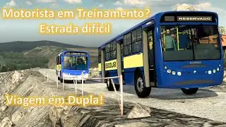 Motorista em treinamento? Viagem em dupla com @PlayMarquin #ets2 #eurotrucksimulator2