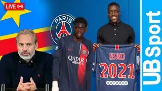 🔴EN DIRECT |  PSG & RDC : 5 JEUNES TALENTS D&rsquo;ORIGINE CONGOLAISE, LA FECOFA ENCORE SILENCIEUSE 🇨🇩⚽🇫🇷