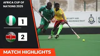 Kenya vs Nigeria Hockey Match Highlights 2025 | Africa Cup of Nations 2025