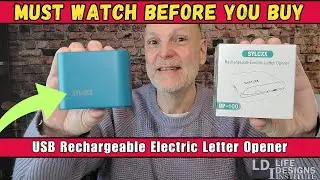 Paul's Picks: SYLCXX Electric Letter Opener: Open Mail Like a Boss (No Paper Cuts) ✉️⚡