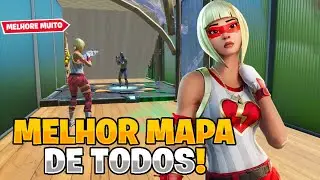 MAPA mais COMPLETO PARA TREINAR a sua EDIÇÃO, CONSTRUÇÃO E MIRA no FORTNITE! 🎯