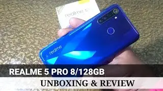Realme 5 pro 8gb/128b unboxing Review & First look || Quad Camera phone