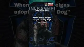 The Psychology Behind Roman Reigns' Transformation into 'The Big Dog. #facts #wwe #physcology