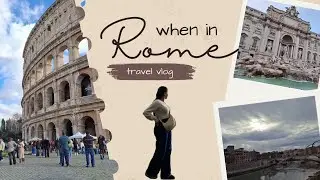 Rome Walking Tour 🇮🇹 | Real City Vibes & Travel Vlog