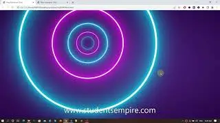 Ring Animation in HTML and CSS