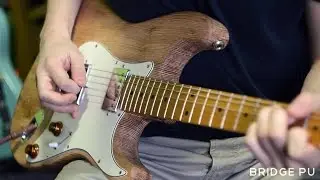 Belcat BH-20 humbuckers demo w/hardtail pine Stratocaster