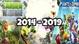 All - Trailers de Plants vs Zombies shooter 2014 - 2019