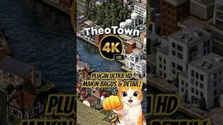 PLUGIN ULTRA HD DI THEOTOWN! BIKIN KOTA MAKIN BAGUS & DETAIL! #shorts