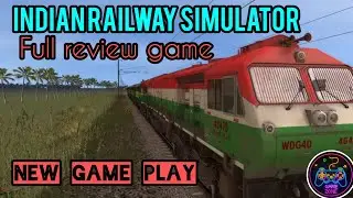 Indian railway simulator game play with full review game 🎮 WDP 4D shunting for Garib Rath #subscribe