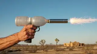 Make Powerful DIY Bottle Gun-Range UpTo 100 Miter ⁉️