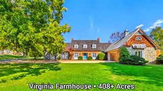 Virginia Farmhouse For Sale | 408 Acres | Virginia Land For Sale | Virginia Farms | 4 Ponds | Barns