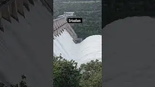 ##srisailam dam 8 gates opened ##trendingshorts ##water##rainyseason ##