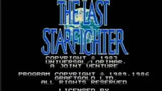 The Last Starfighter NES Intro + Demo + Full Theme Music