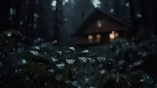 8 Hours Gentle Rain on Garden Leaves for Sleep | Calm Anxiety & Deep Sleep