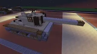 Minecraft WW2 Build Tutorial: T26E4 Super Pershing