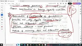 CE3503 Foundation Engineering Important Topics Nov/Dec 2025