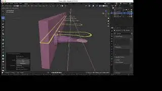 How to make a 3D Hooks Hanger Door #freestor #blender #blender3dmodeling