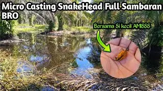 MICRO CASTING SNAKE HEAD|| Alhamdulillah Hasilnya lumayan bro