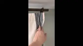 The new curtains in the eat-in kitchen make their debut!