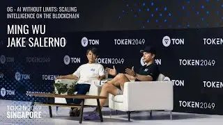 Jake Salerno and Ming Wu - 0G - AI Without Limits - TOKEN2049 Singapore 2025