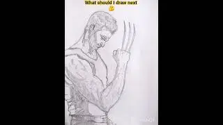 Logan 💪😈 #art #marvel #logan #wolverine #superhero #drawing