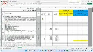 Project billing process | project billing excel template | project ki bill kaise banaye | Format 2