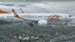 RCSimulation - de SBCT para SBSP (apenas Pouso)