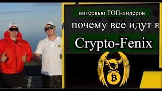 Интервью ТОП лидеров. Почему все идут в Crypto Fenix Company