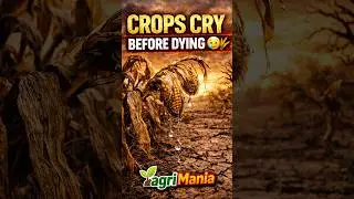 Crops cry before dying 😢🌾| Plants stress signs