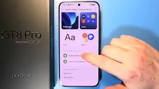 Realme GT8 Pro - How to Disable Swipe Down Global Search