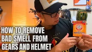 How to Remove Bad Smell from Gears and Helmet using Baking Soda